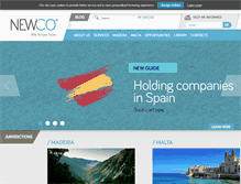 Tablet Screenshot of newco.pro